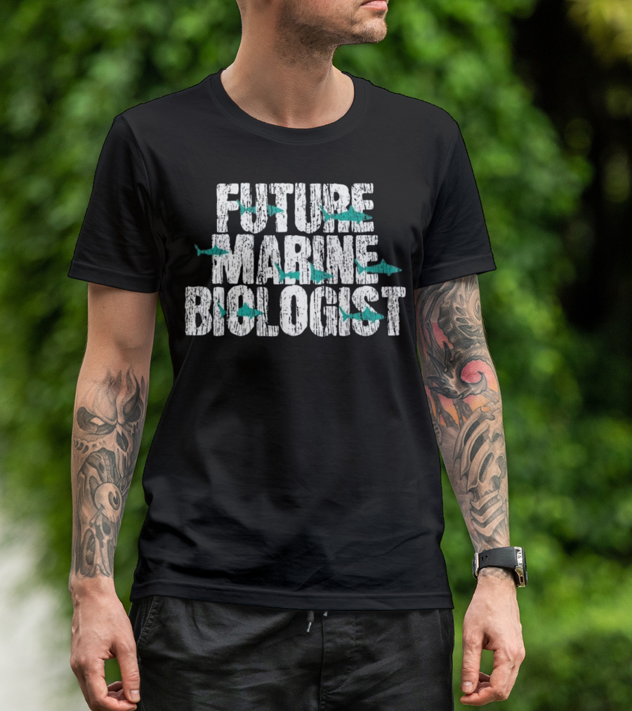 Future Marine Biologist Shark Enthusiast T-Shirt