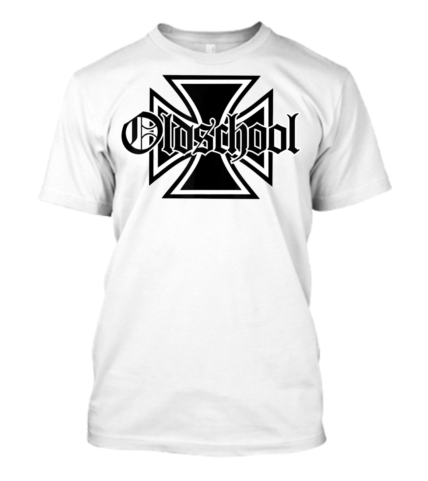 Old School Iron Cross Gothic T-Shirt
