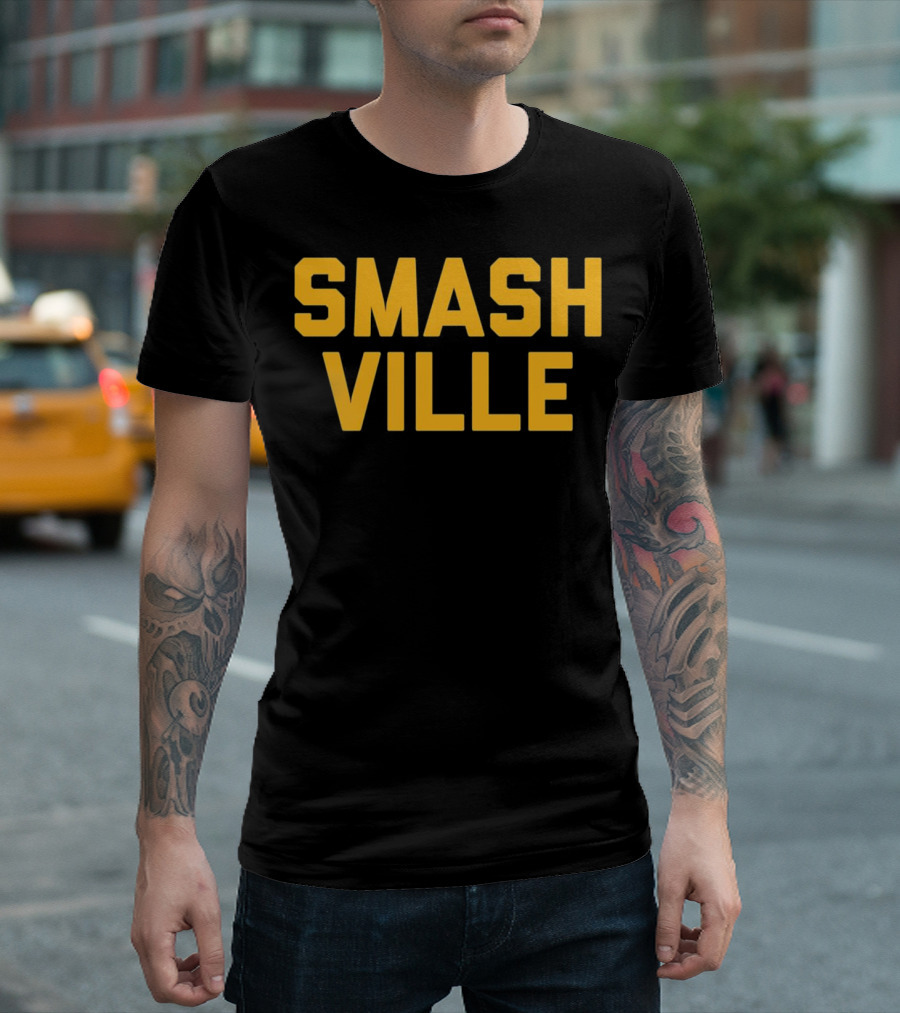Smashville Nashville Hockey Fan Sports T-Shirt