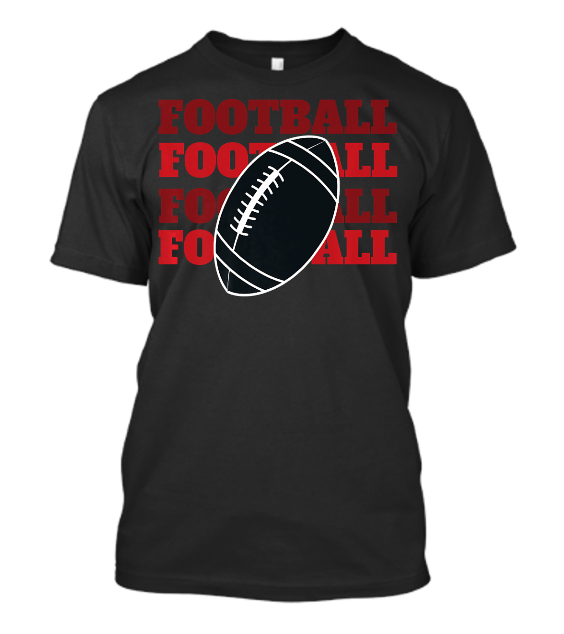 Football American Football Player Sport Iconic Football T-Shirt