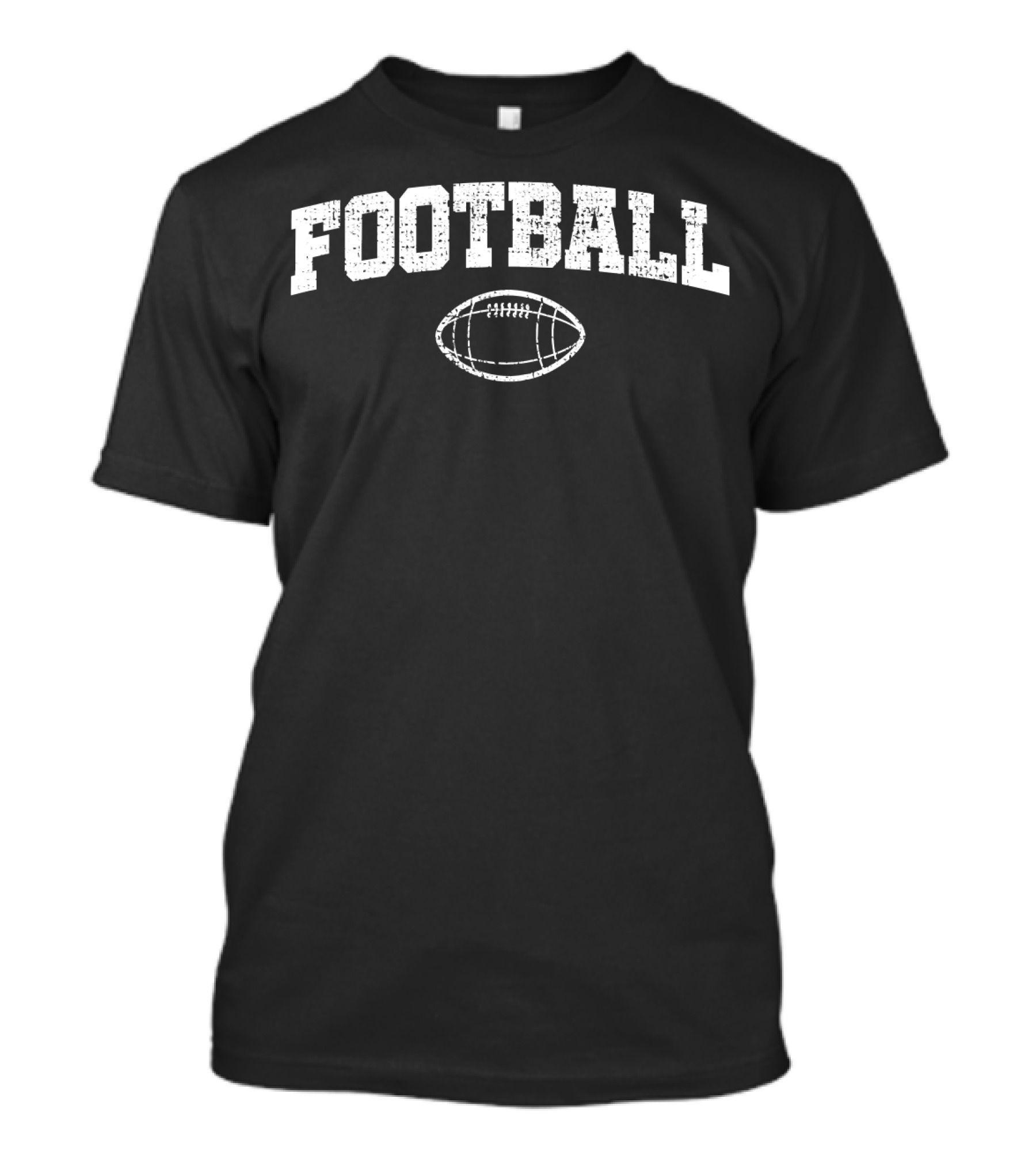 Football American Classic Typeface Grunge T-Shirt