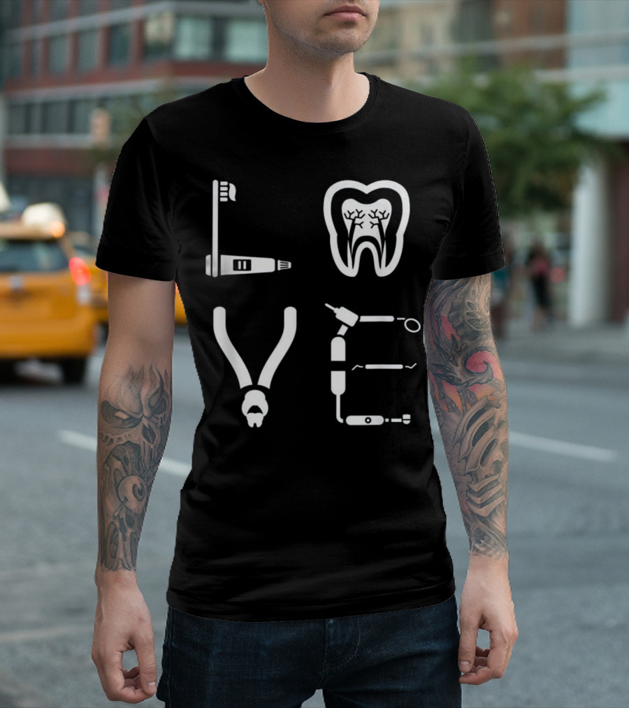 Dental Hygienist Dentist Love T-Shirt