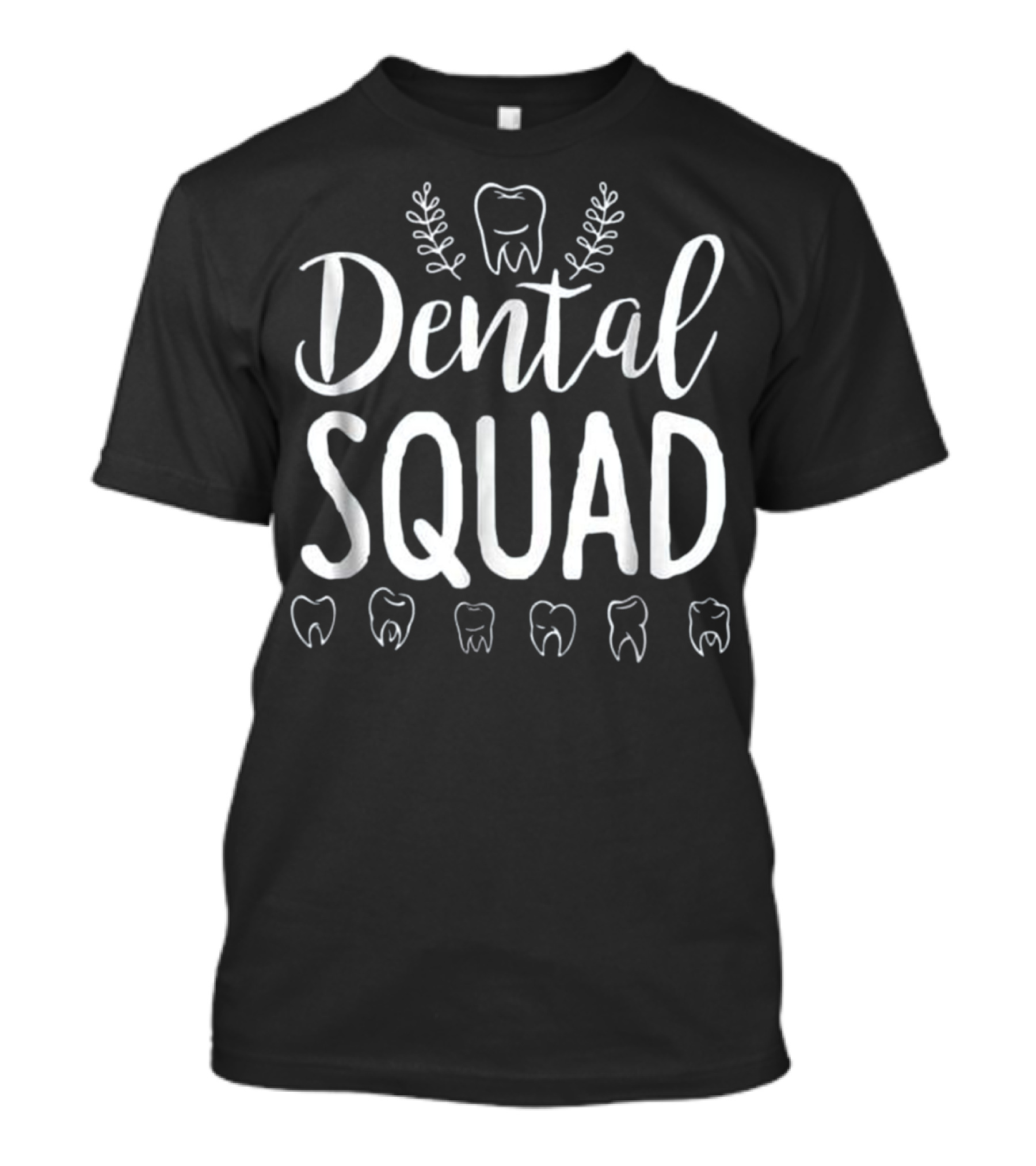 Dental Squad Dentist Dental Student Tooth Icons T-Shirt