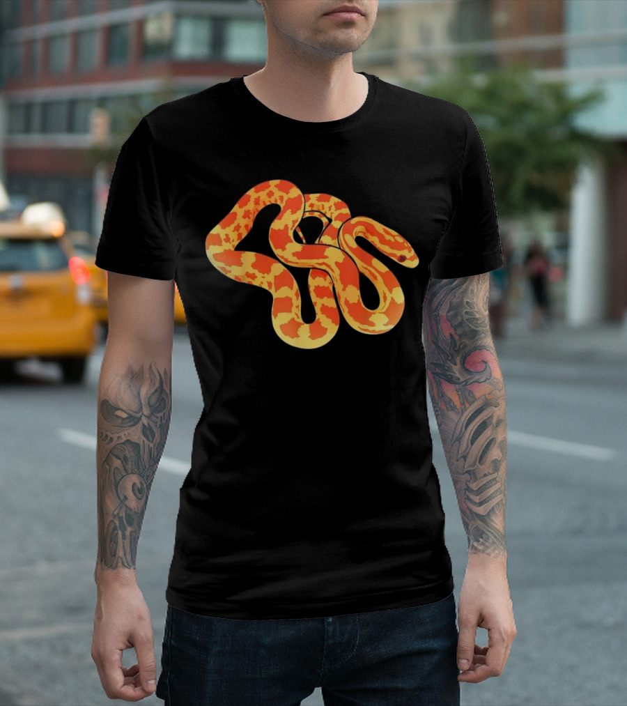 Corn Snake Corn Snake Orange Yellow T-Shirt