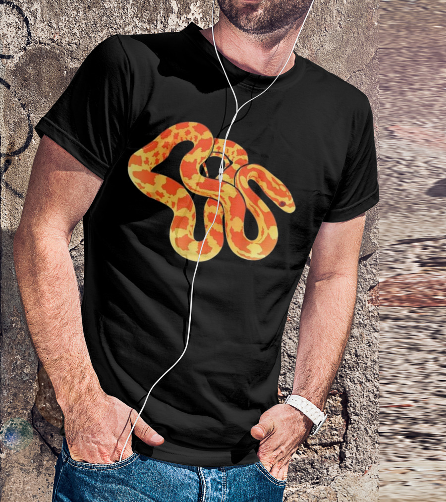 Corn Snake Corn Snake Orange Yellow T-Shirt