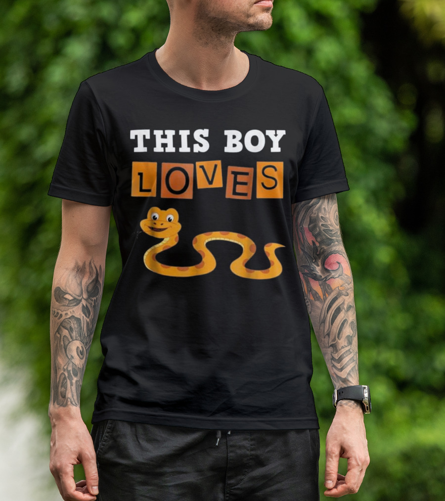 THIS BOY LOVES CORN SNAKE T-Shirt