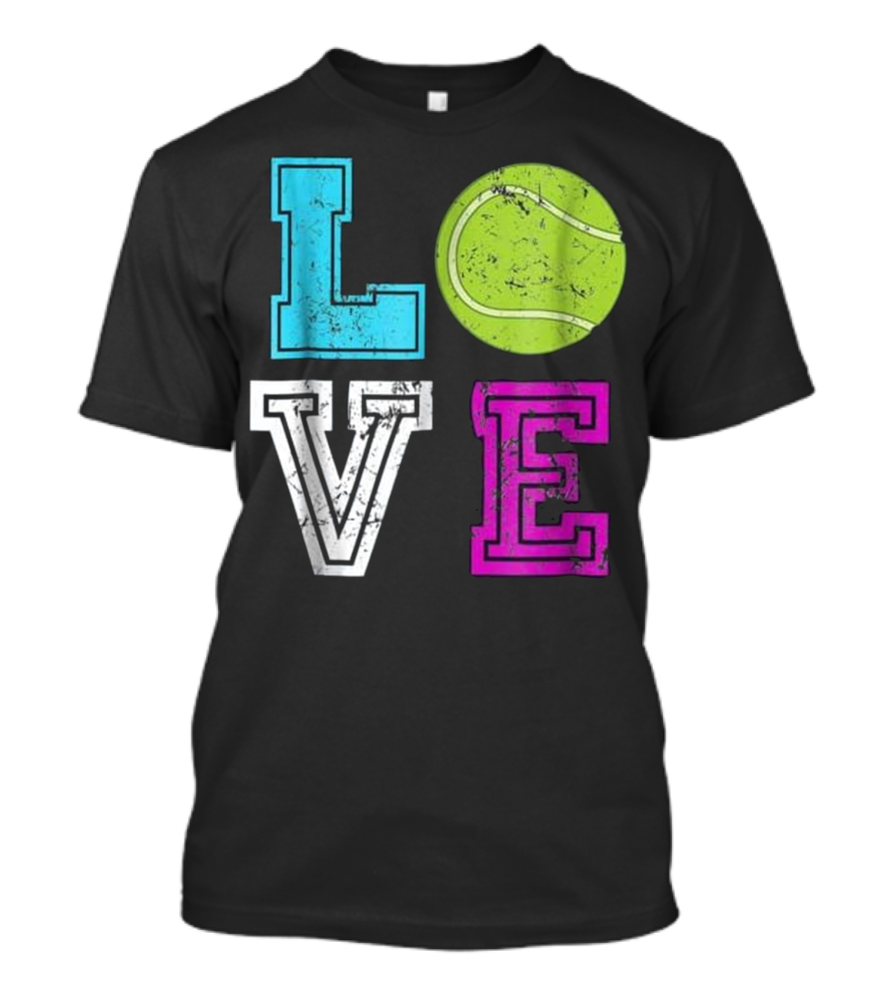 LOVE Vintage Tennis Lover Men T-Shirt
