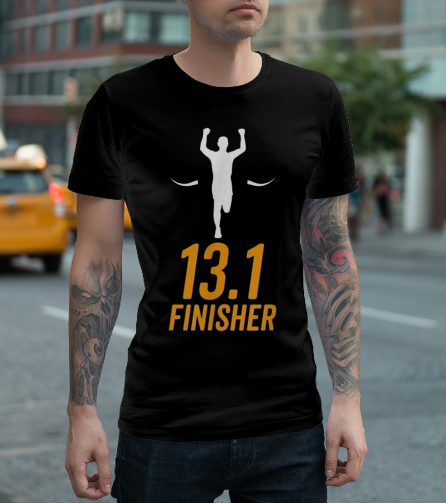 13.1 Finisher Half Marathon Runner Victory T-Shirt