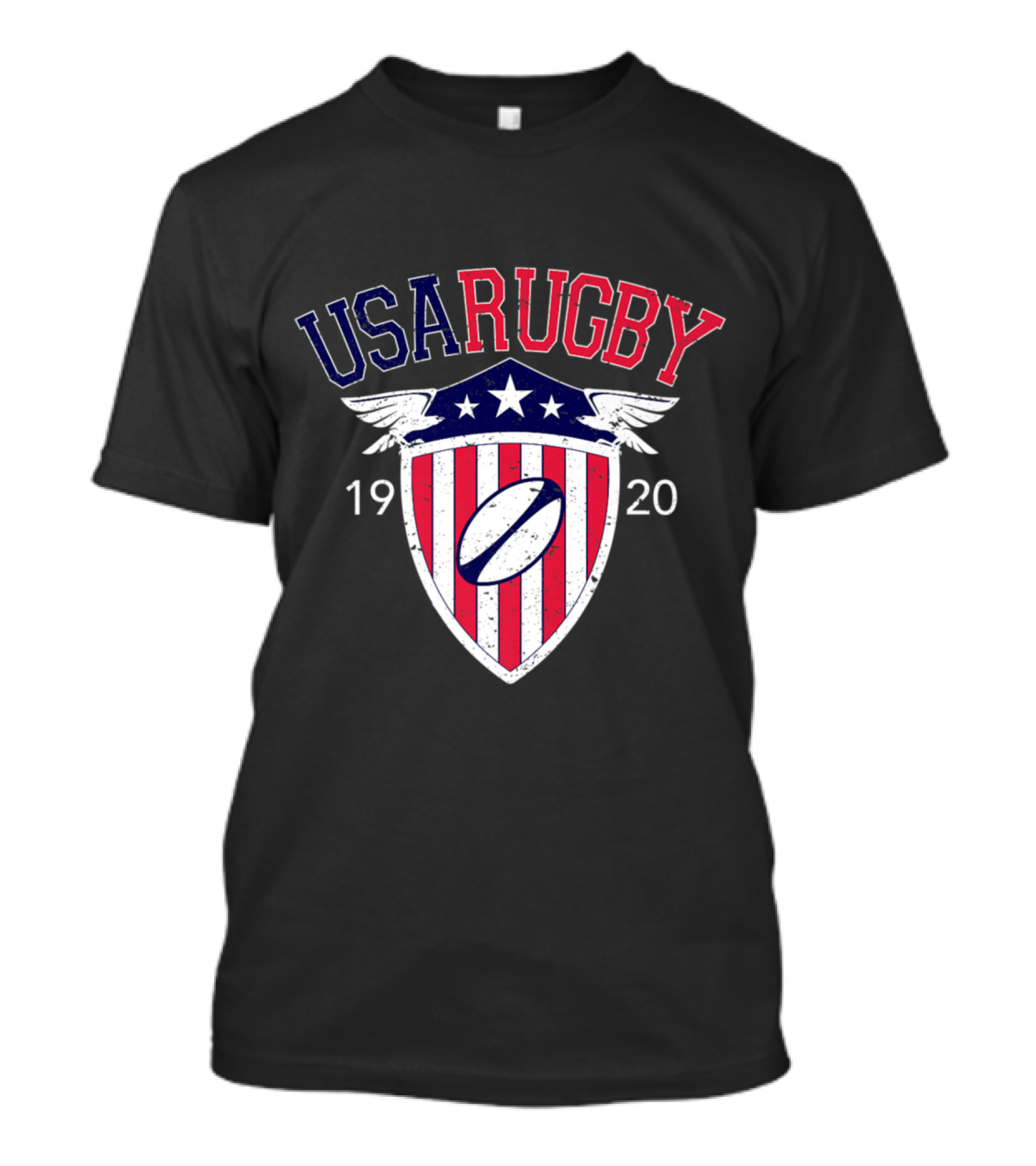 USA Rugby 1920 Vintage Shield T-Shirt
