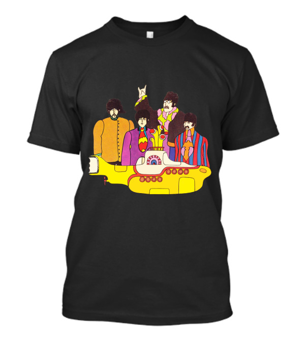 Tb 42 Yellow Submarine Cartoon Quartet T-Shirt