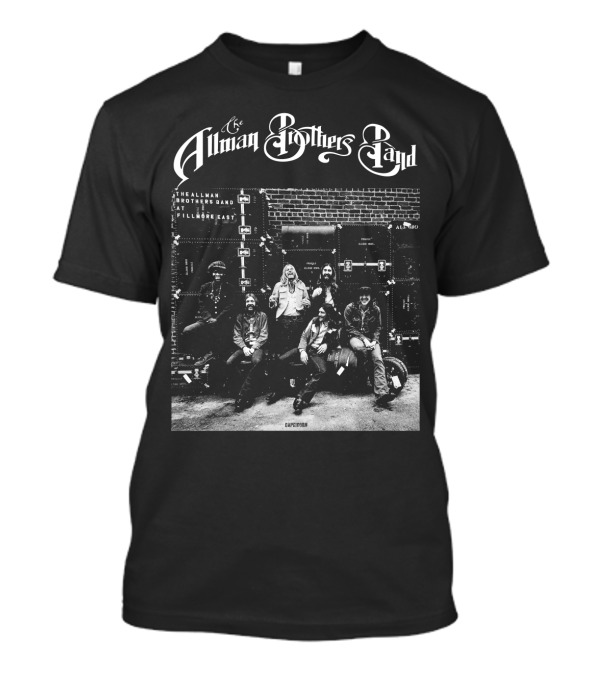 The Allman Brothers Band At Fillmore East Vintage Photo T-Shirt
