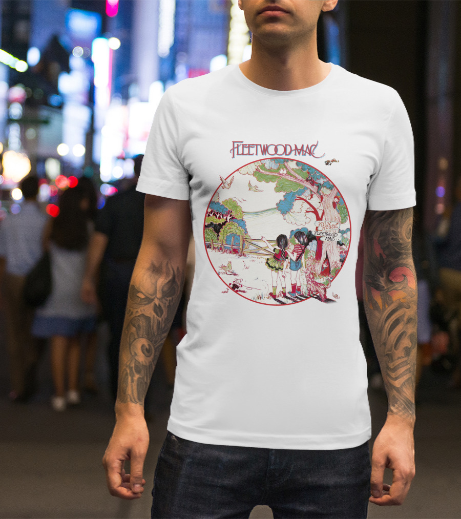 Fleetwood Mac Kiln House Vintage Album Art T-Shirt