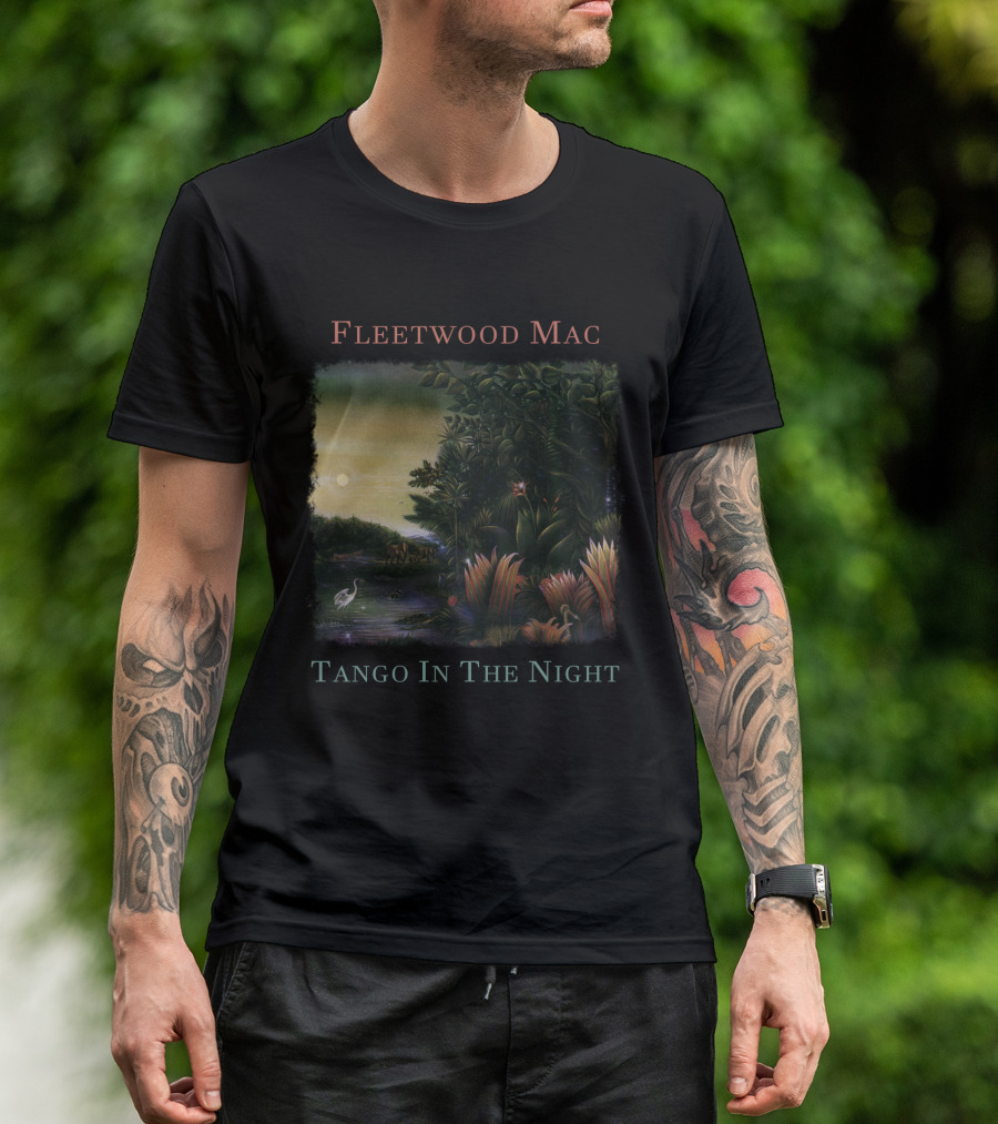 Fleetwood Mac Tango In The Night Album Cover Art T-Shirt