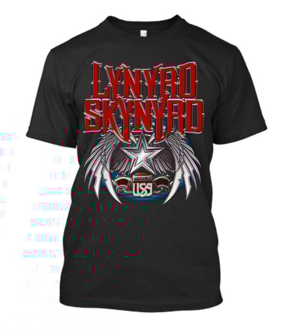 Lynyrd Skynyrd Made In Usa Star Wings T-Shirt