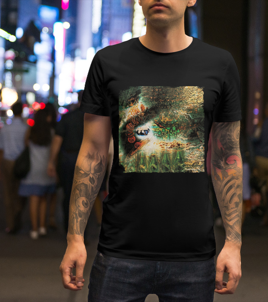 Pf A Saucerful Of Secrets Psychedelic Space T-Shirt