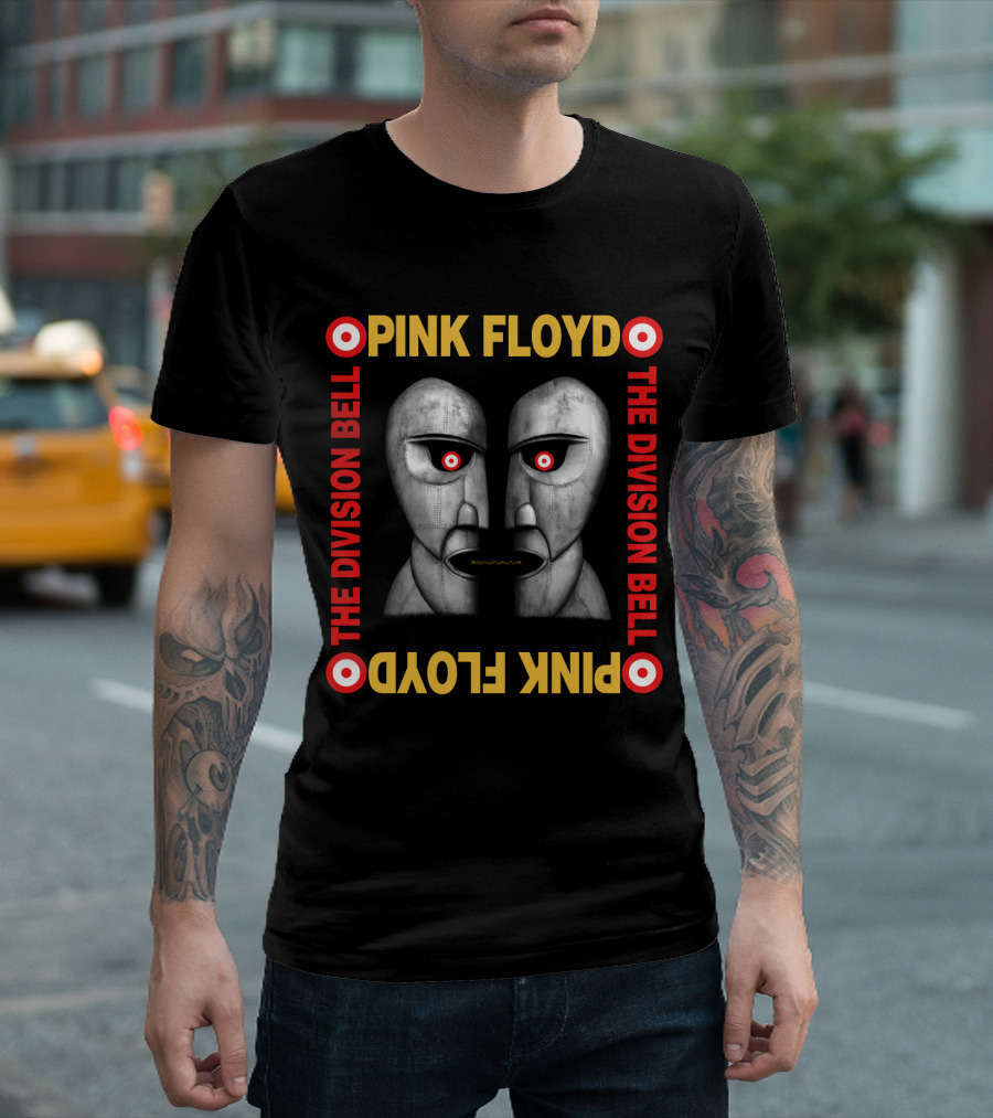 Pink Floyd The Division Bell Faces T-Shirt