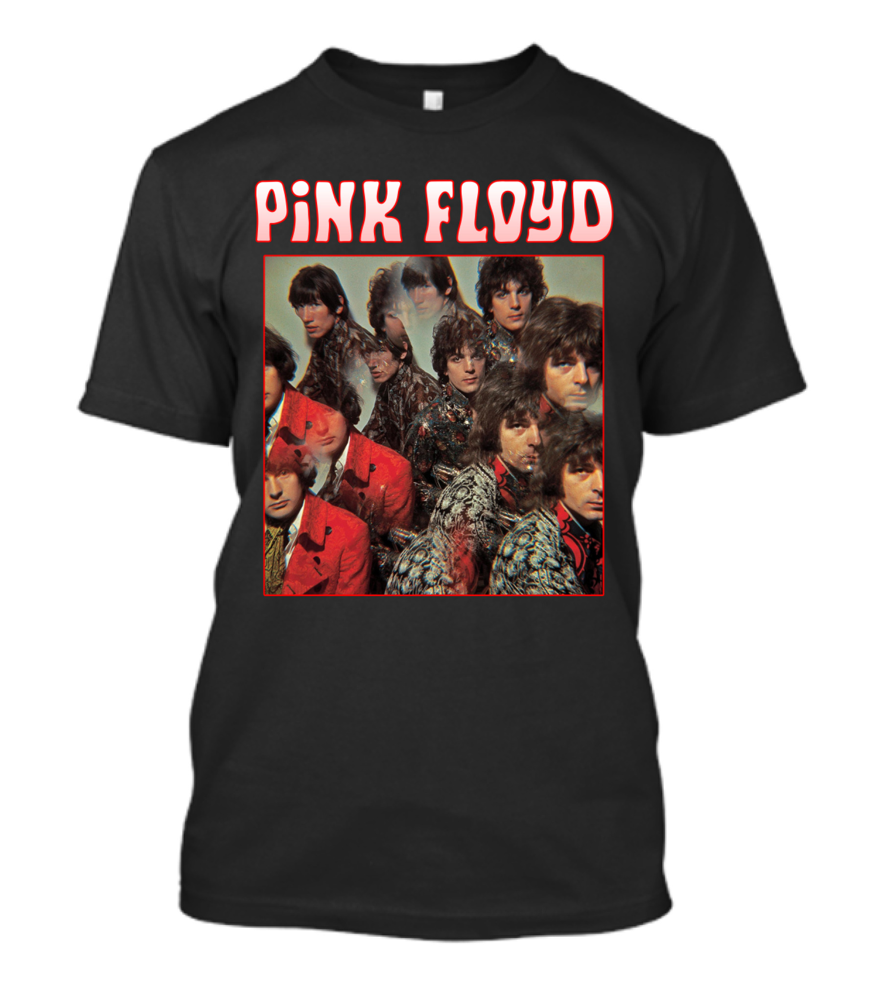 Pink Floyd The Piper At The Gates Of Dawn Psychedelic Album Cover T-Shirt