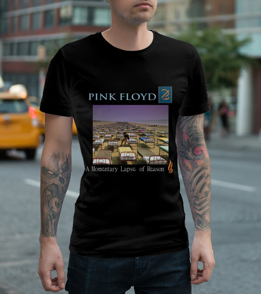 Pink Floyd A Momentary Lapse Of Reason Album Cover Art T-Shirt