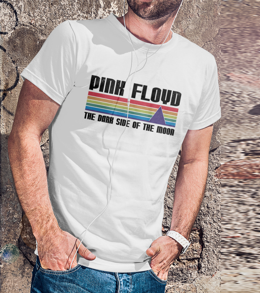 Pink Floyd The Dark Side Of The Moon Men's On The Run T-Shirt