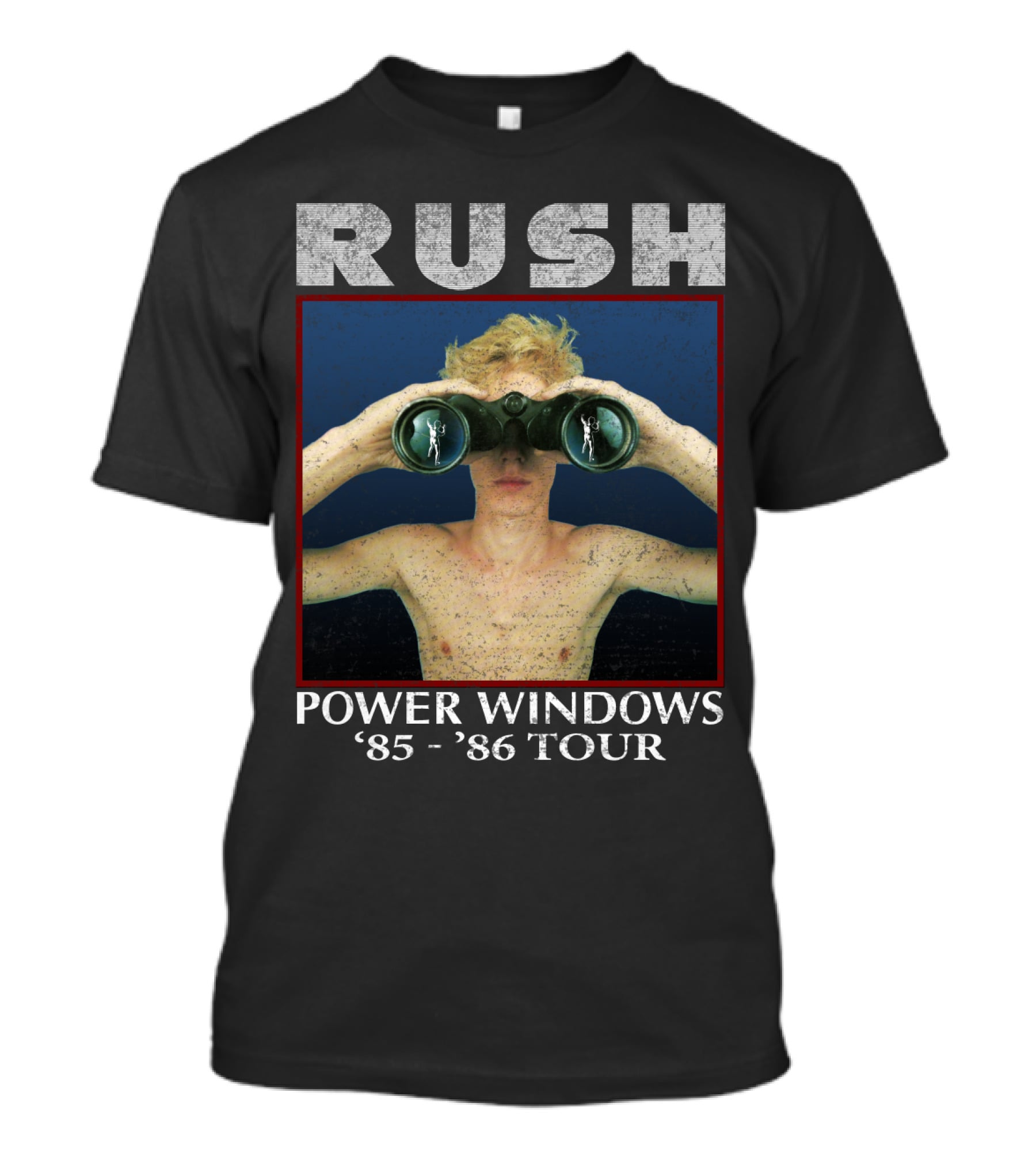 Rush Power Windows '85-'86 Tour Binocular T-Shirt