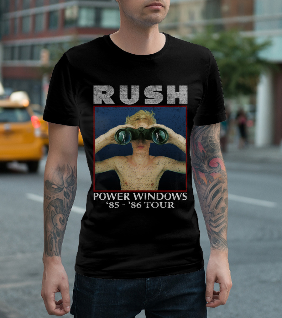 Rush Power Windows '85-'86 Tour Binocular T-Shirt