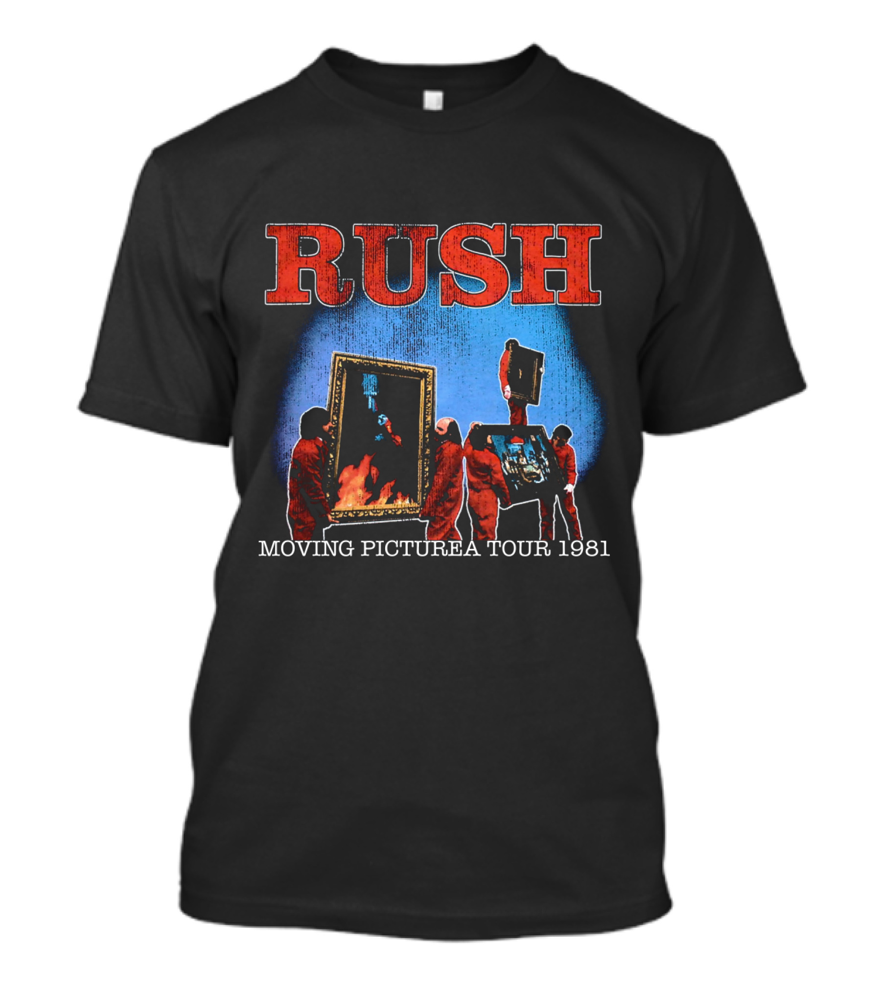 RUSH Moving Pictures Tour 1981 T-Shirt
