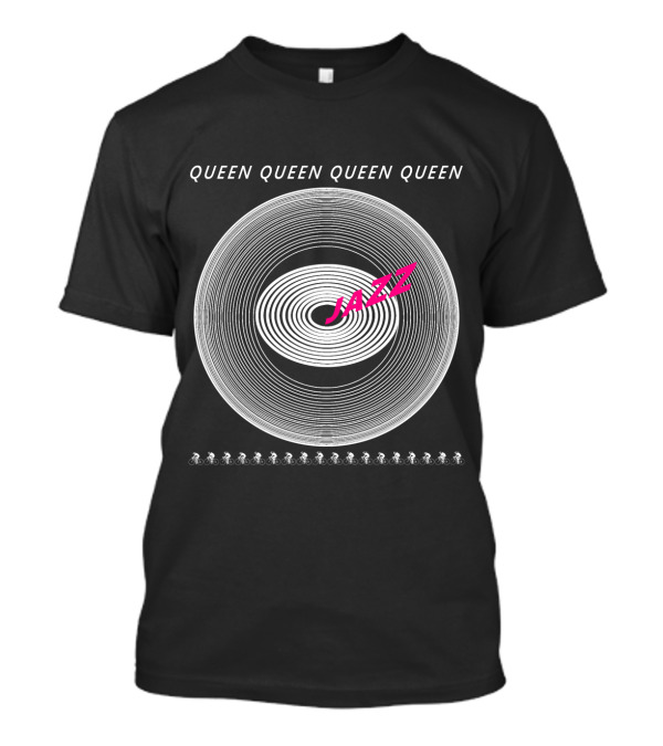 Queen Jazz Circle With Bicycle T-Shirt