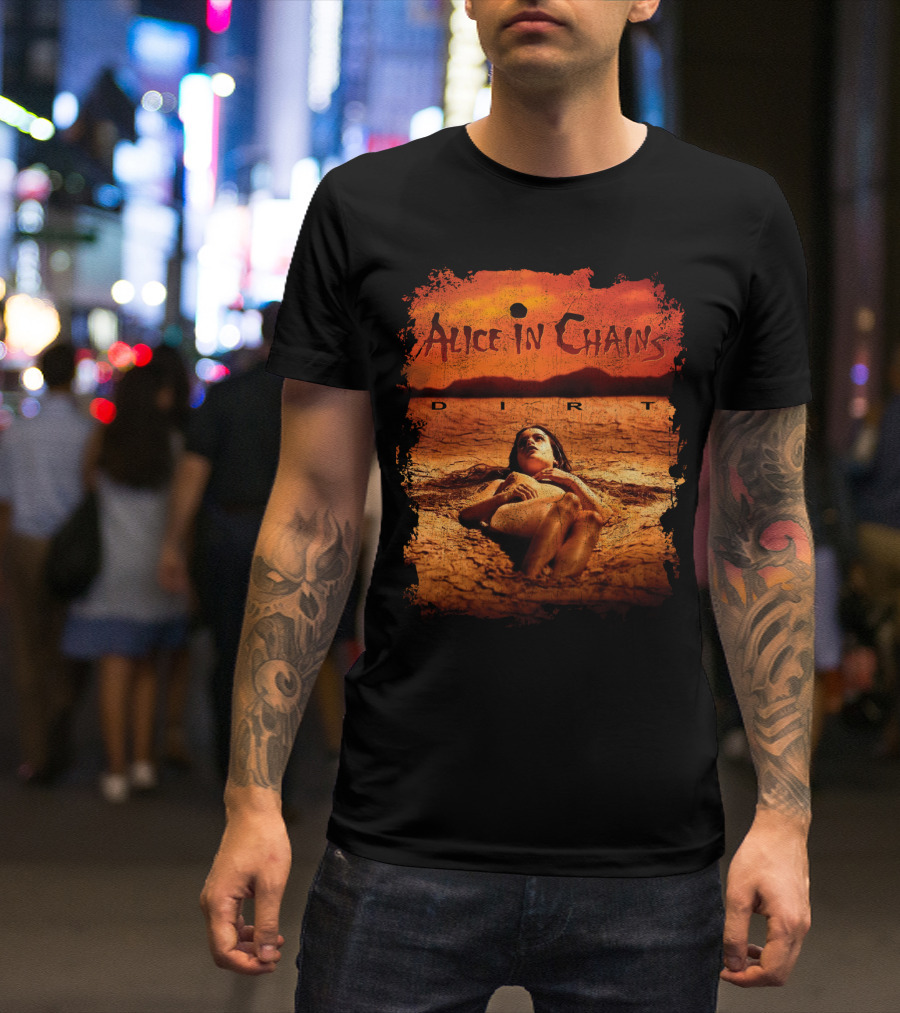 Alice In Chains Dirt Album Cover Art T-Shirt