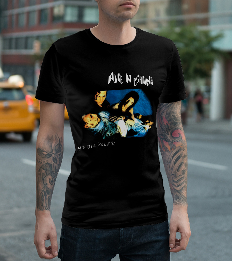 Alice In Chains We Die Young Aic T-Shirt