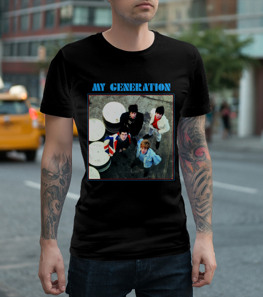My Generation The Who Album Cover Art T-Shirt