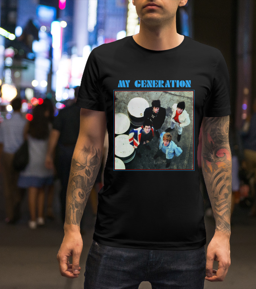 My Generation The Who Album Cover Art T-Shirt