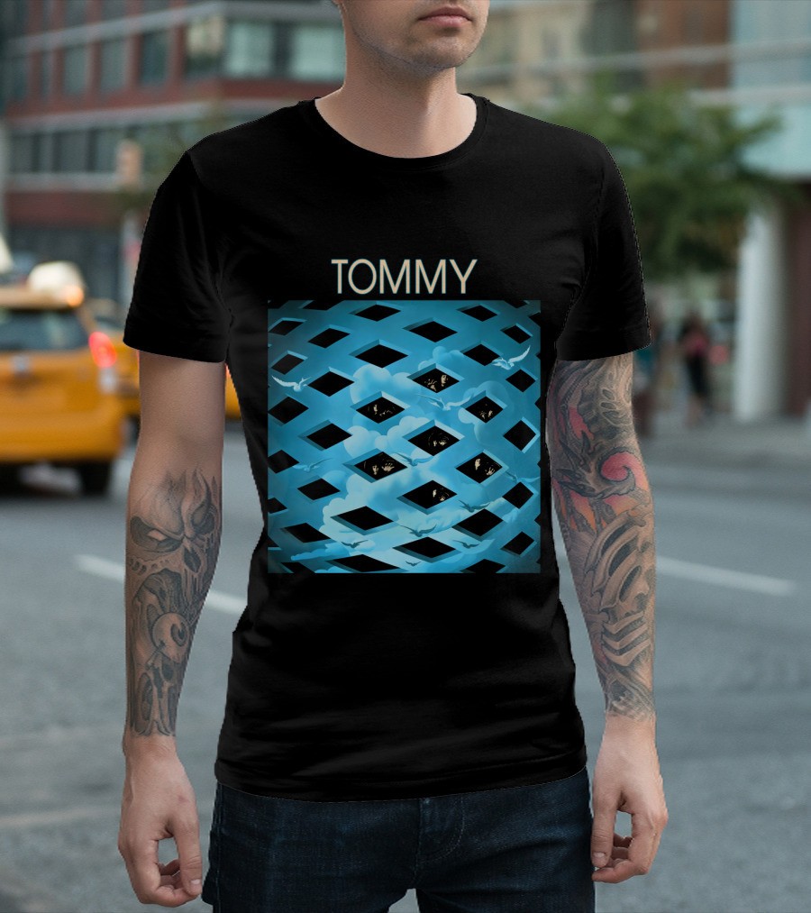 Tommy The Who Rock Opera Album Art Clouds And Sky T-Shirt