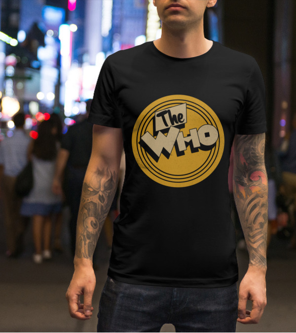 The Who Yellow Circle T-Shirt