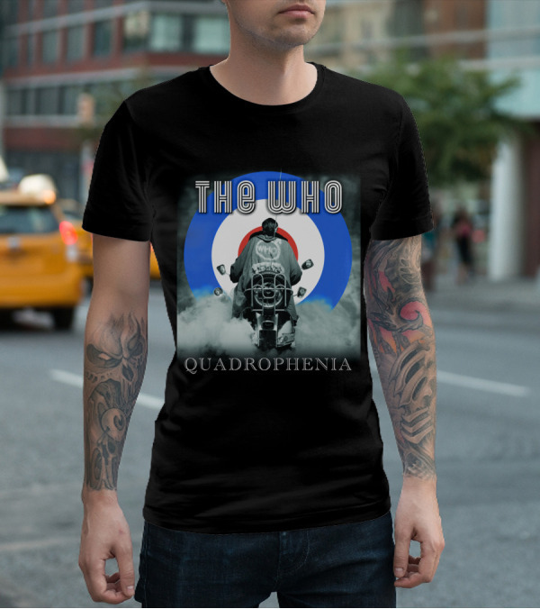 The Who Quadrophenia Mod Target Scooter T-Shirt