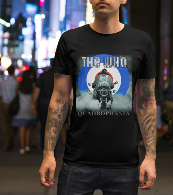 The Who Quadrophenia Mod Target Scooter T-Shirt