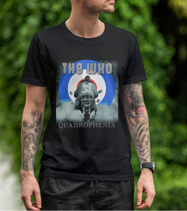 The Who Quadrophenia Mod Target Scooter T-Shirt