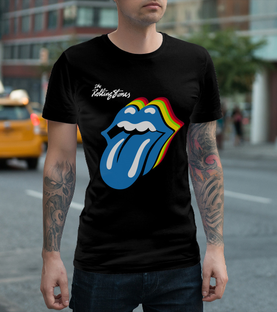 The Rolling Stones Rainbow Tongue T-Shirt
