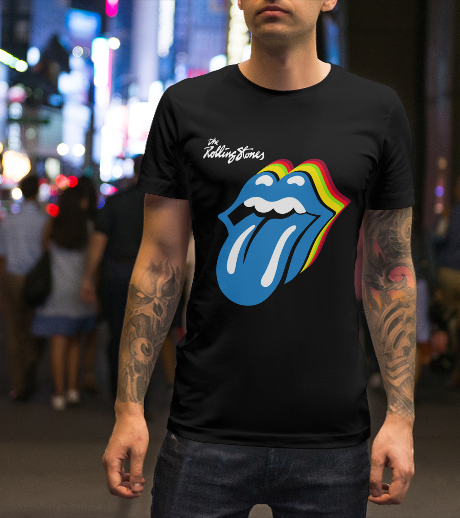 The Rolling Stones Rainbow Tongue T-Shirt