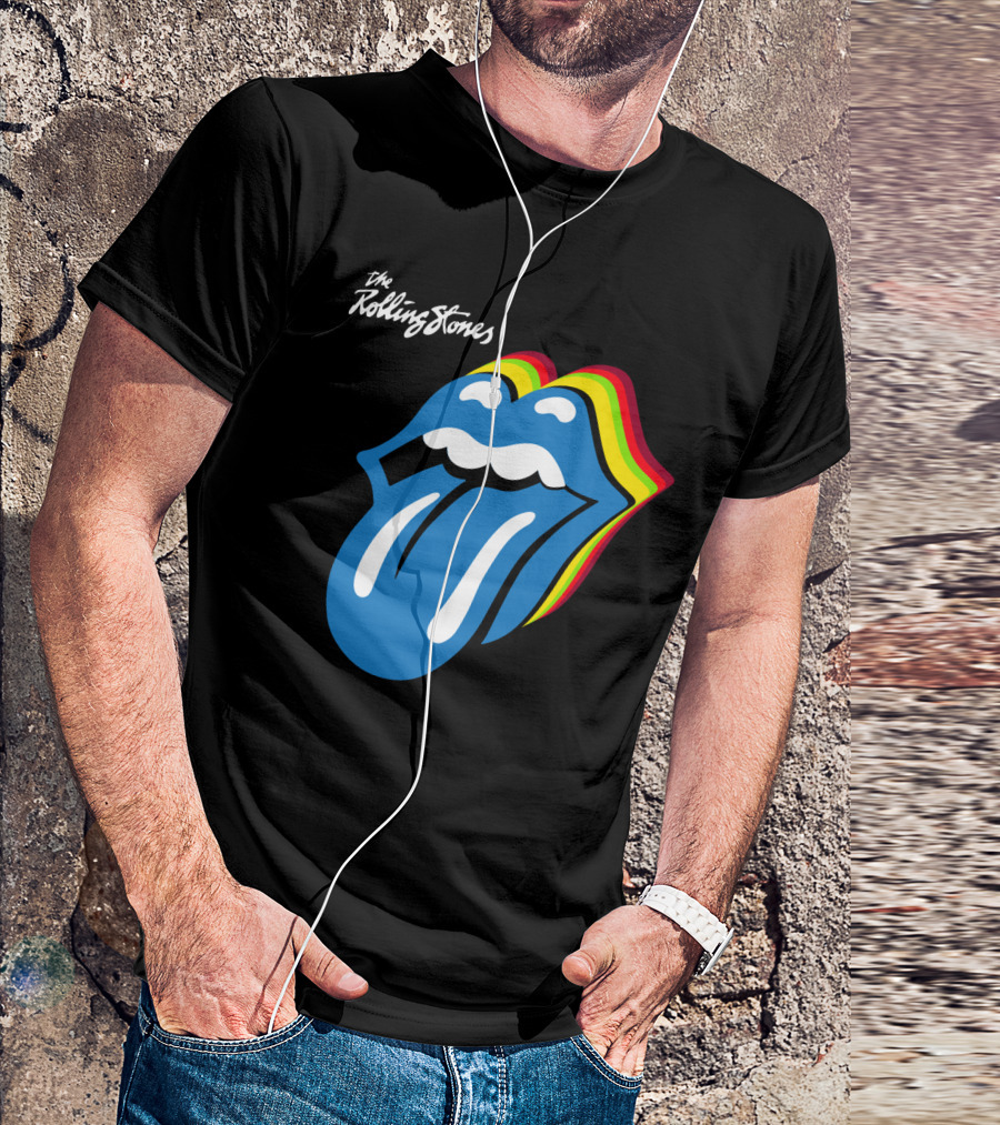 The Rolling Stones Rainbow Tongue T-Shirt