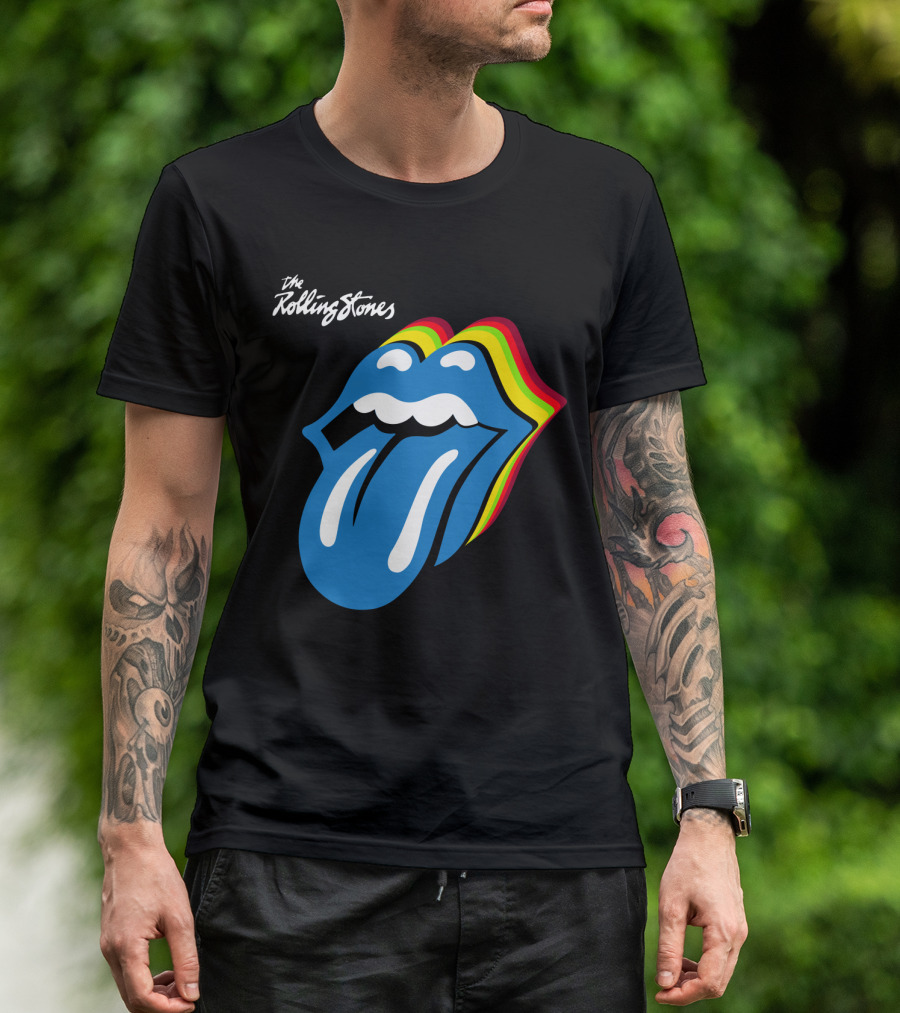 The Rolling Stones Rainbow Tongue T-Shirt