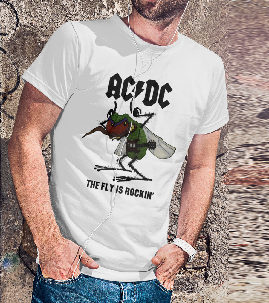 Acdc The Fly Is Rockin' T-Shirt