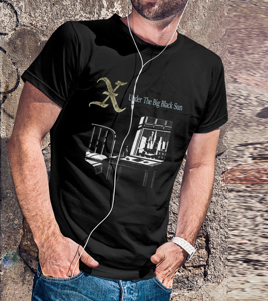 X Under The Big Black Sun Bedroom Scene T-Shirt