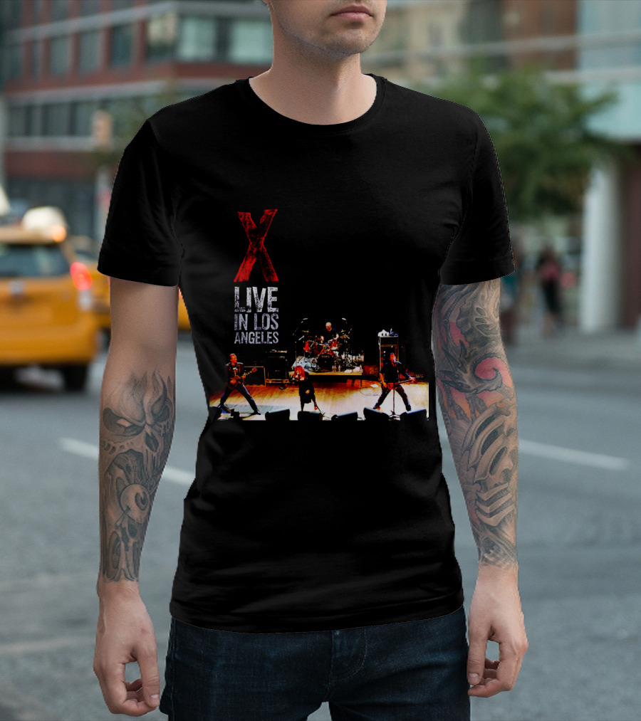 X 13 Live In Los Angeles Concert Performance Stage T-Shirt