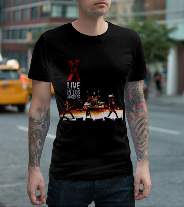 X 13 Live In Los Angeles Concert Performance Stage T-Shirt
