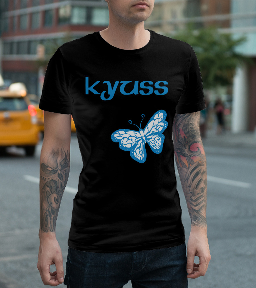 Kyuss Blue Butterfly T-Shirt