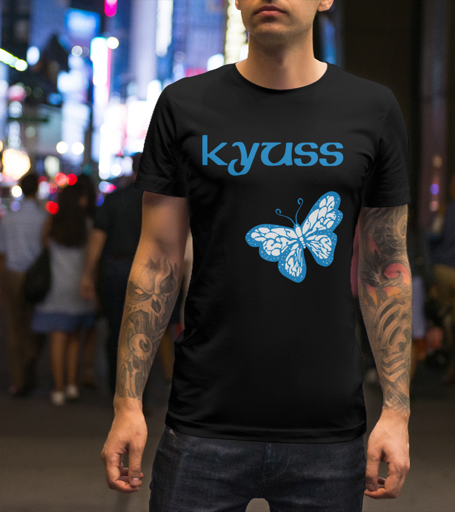Kyuss Blue Butterfly T-Shirt