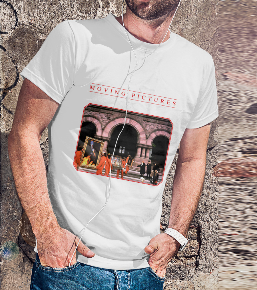 Rush Moving Pictures Album Cover Art T-Shirt