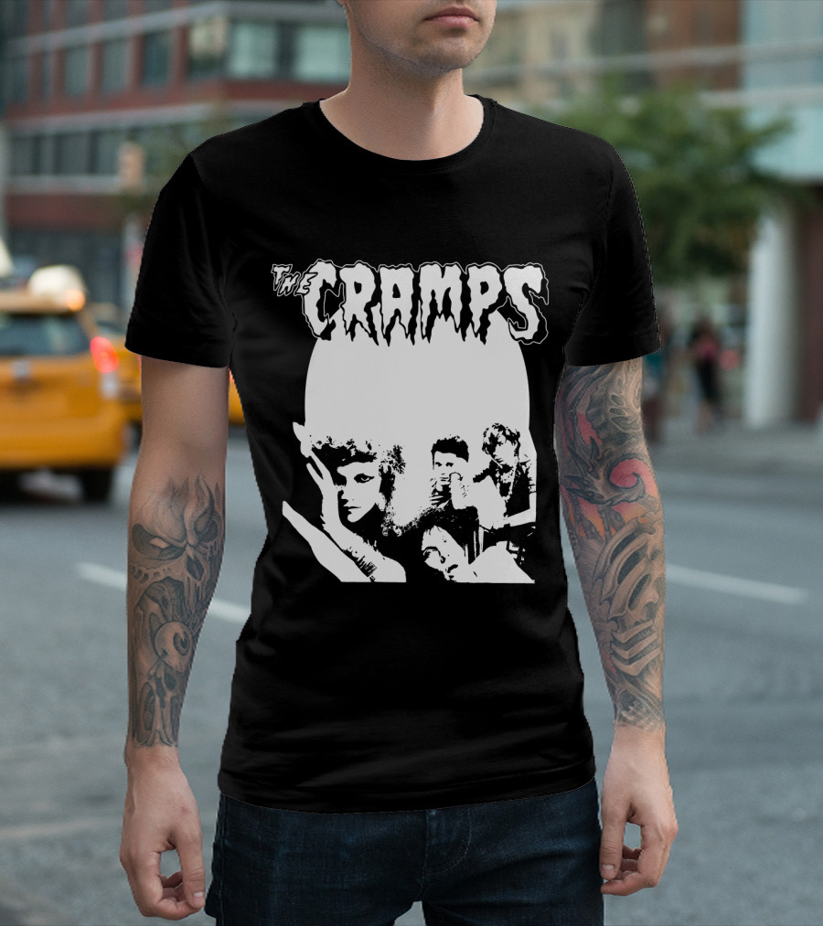 The Cramps Vintage Band Members T-Shirt