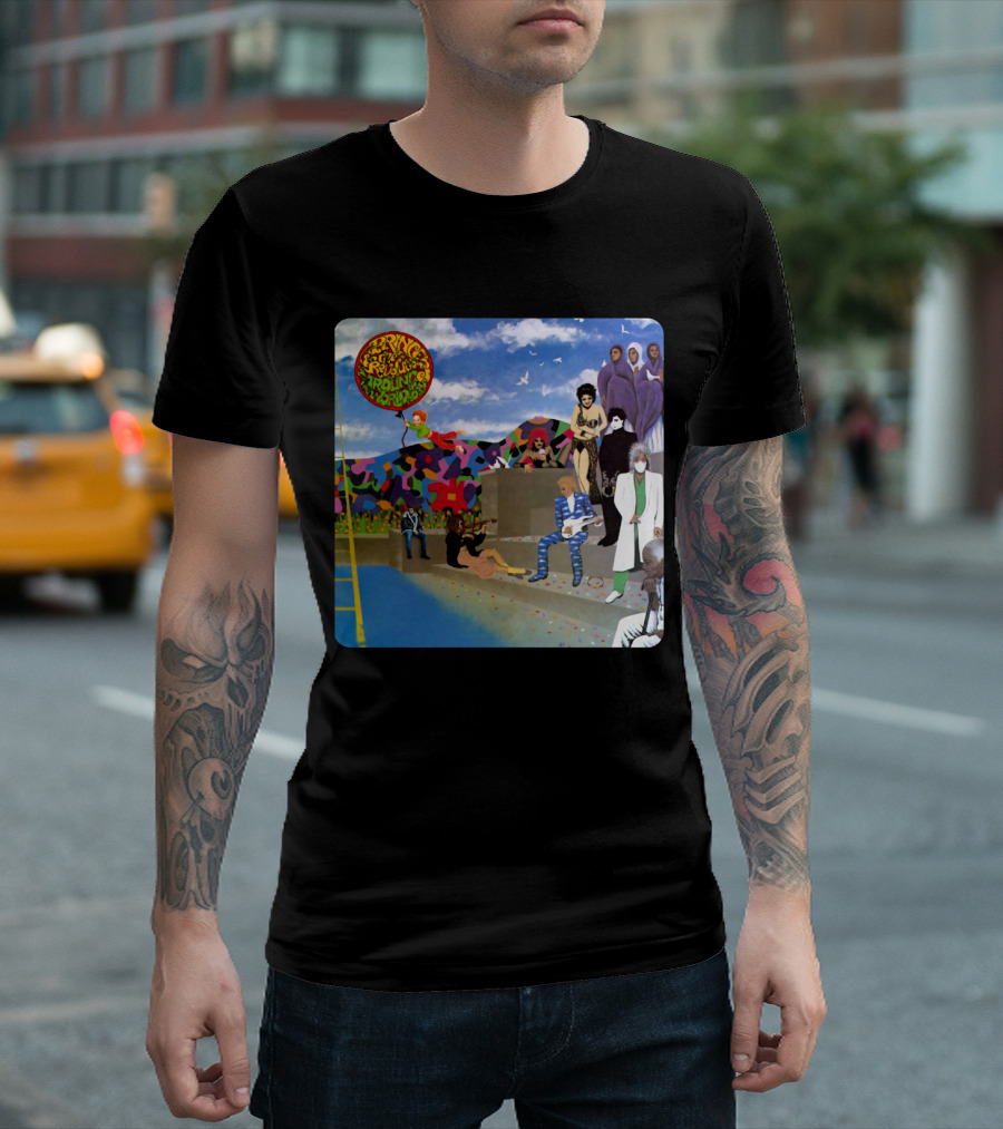 Prince Around The World In A Day Album Cover Art T-Shirt