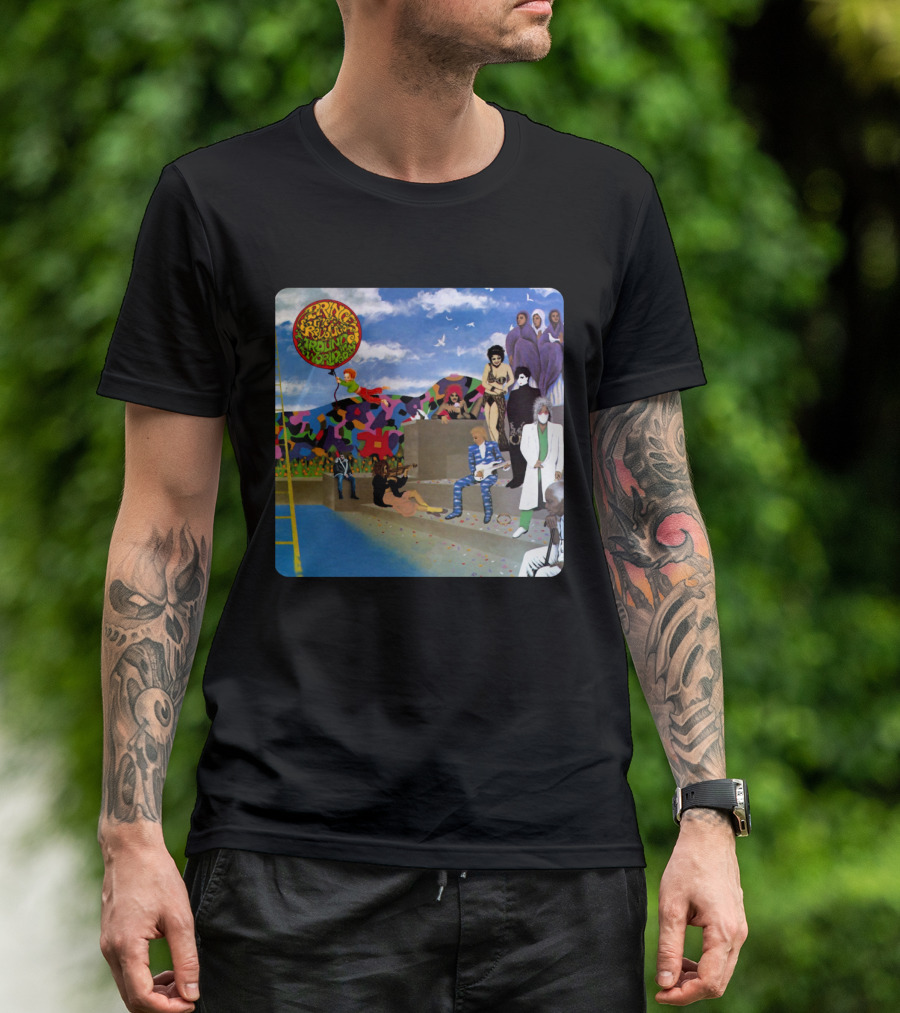 Prince Around The World In A Day Album Cover Art T-Shirt